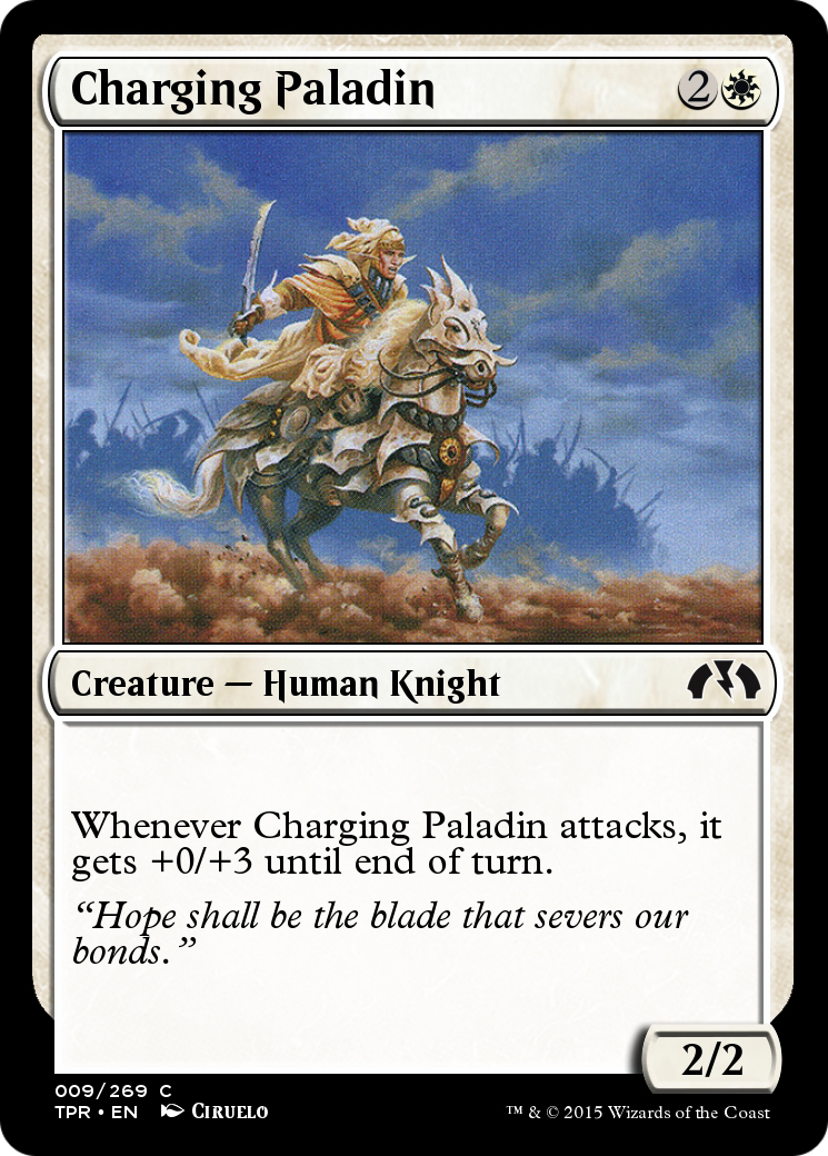 Charging Paladin (TPR-009) - Tempest Remastered Foil