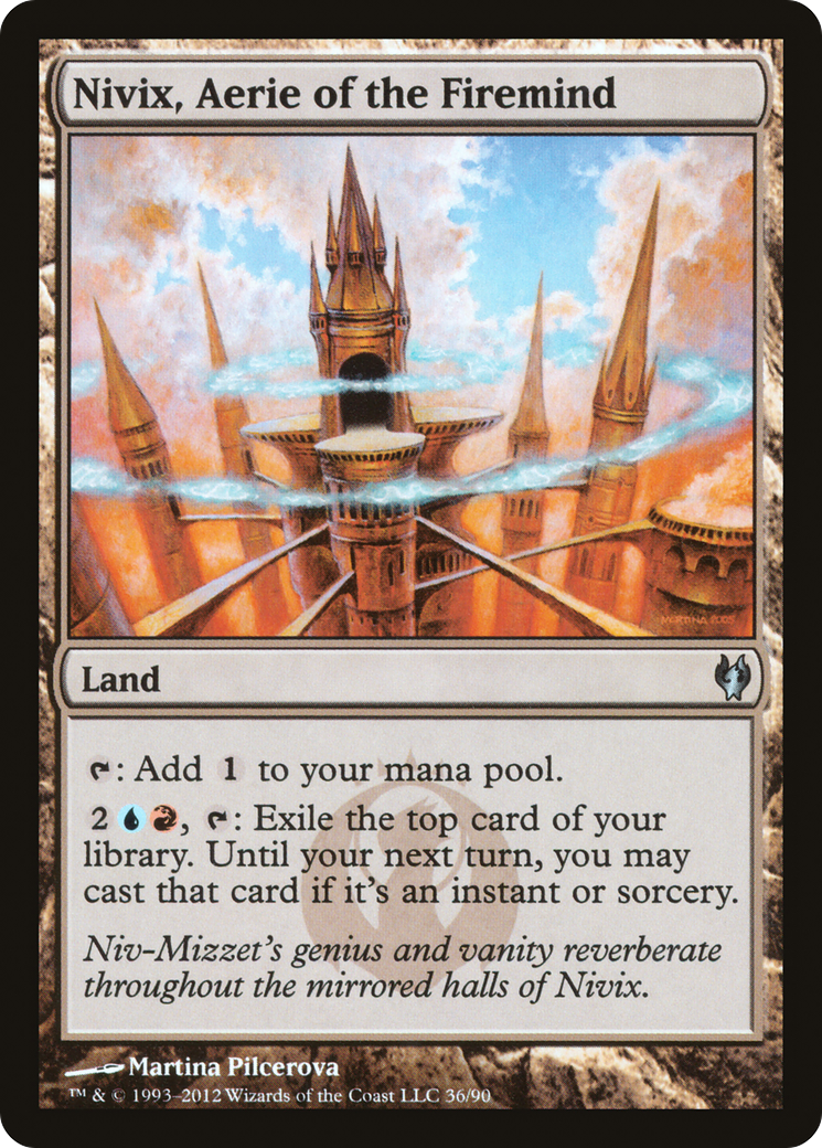 Nivix, Aerie of the Firemind (DDJ-036) - Duel Decks: Izzet vs. Golgari