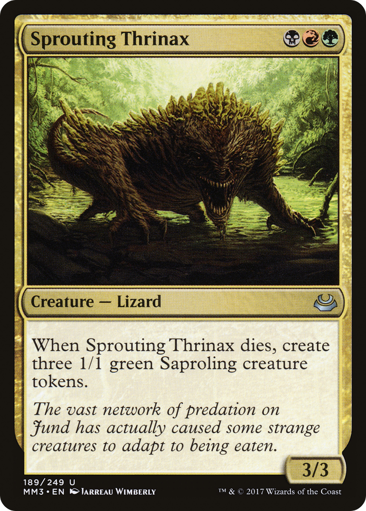 Sprouting Thrinax (MM3-189) - Modern Masters 2017