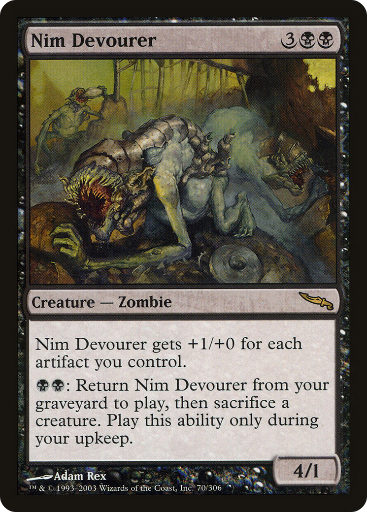 Nim Devourer (MRD-070) - Mirrodin Foil