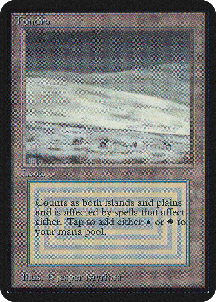 Tundra (LEA-) - Limited Edition Alpha