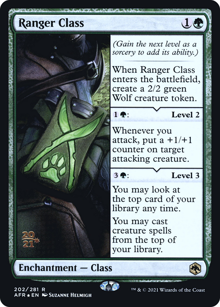 Ranger Class (PRE-202) - Adventures in the Forgotten Realms Promos Foil
