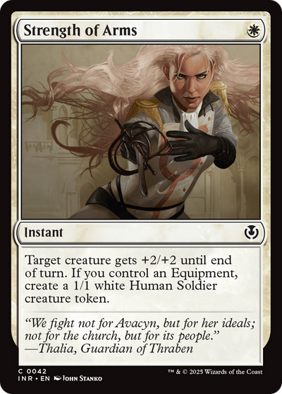 Strength of Arms (INR-042) - Innistrad Remastered Foil
