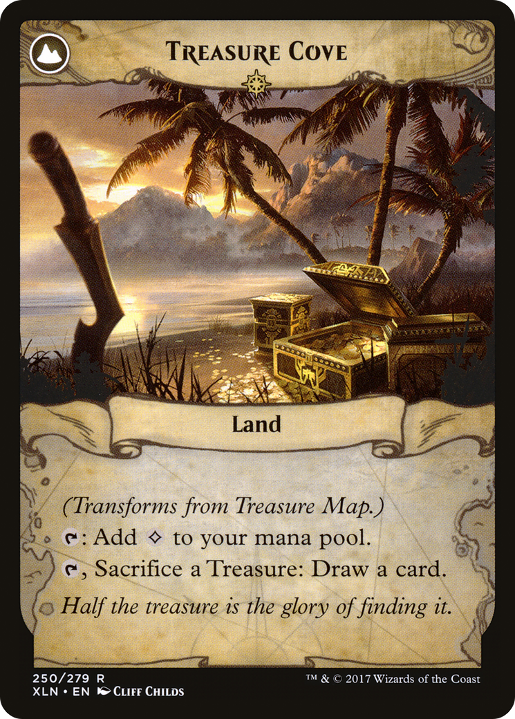 Treasure Map (LIST-250) - The List: (compasslanddfc)