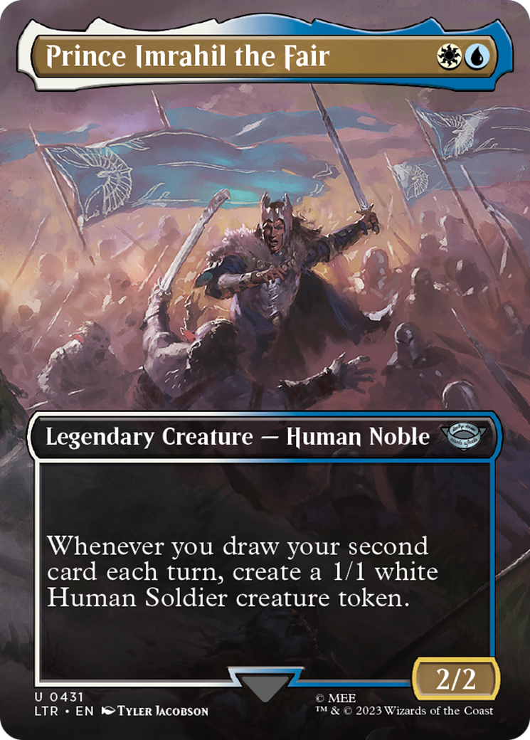 Prince Imrahil the Fair (Borderless) (LTR-431) - The Lord of the Rings: Tales of Middle-earth (Borderless) Foil