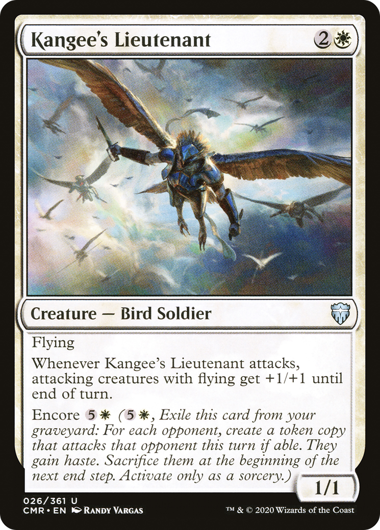 Kangee's Lieutenant (CMR-026) - Commander Legends