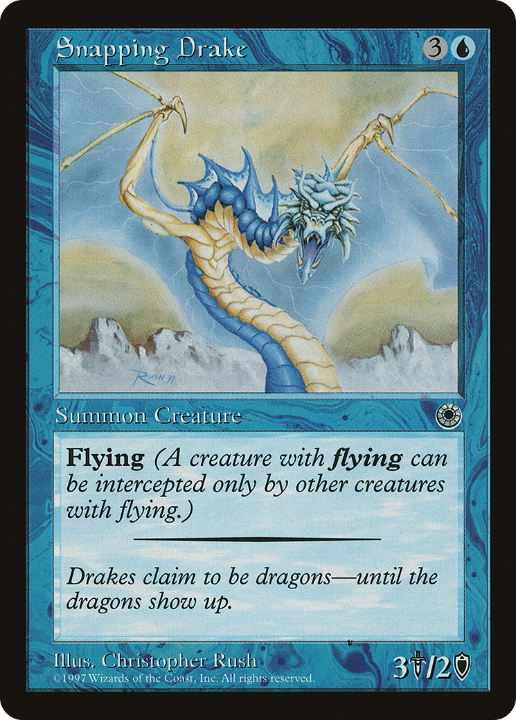 Snapping Drake (Reminder Text) (POR-) - Portal