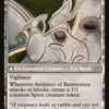The Restoration of Eiganjo (NEO-034) - Kamigawa: Neon Dynasty: (fandfc, enchantment) Foil
