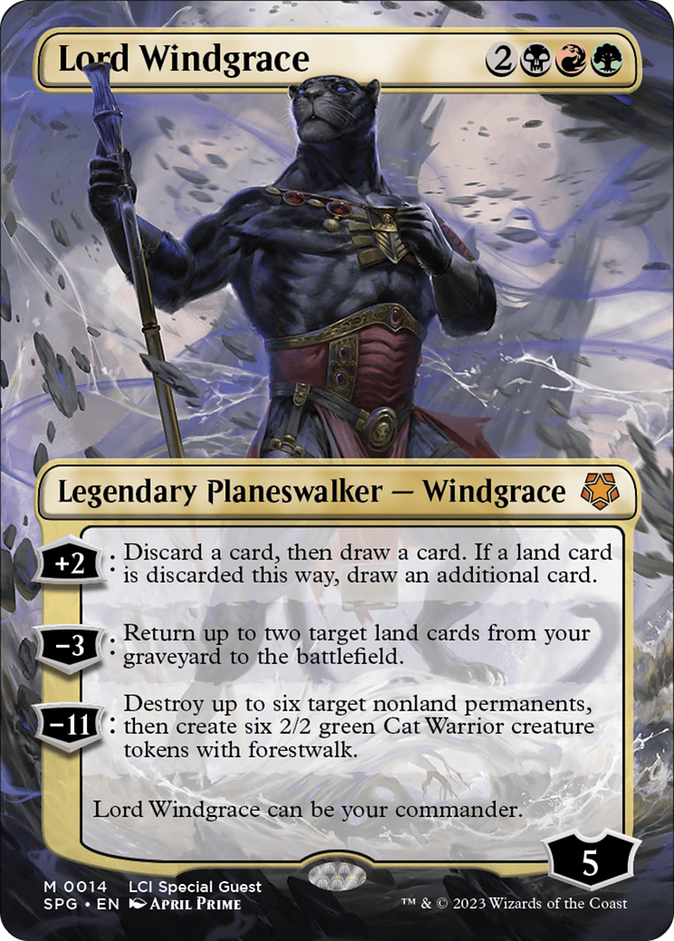 Lord Windgrace (Borderless) (SPG-014) - Special Guests (Borderless)