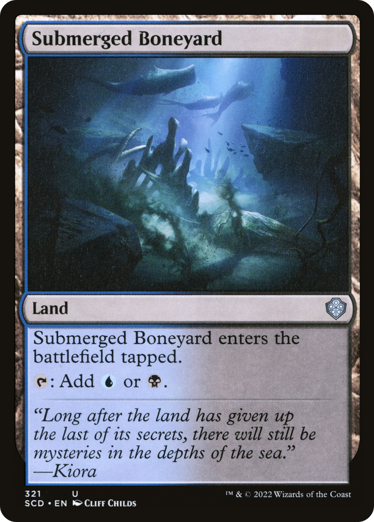 Submerged Boneyard (SCD-321) - Starter Commander Decks