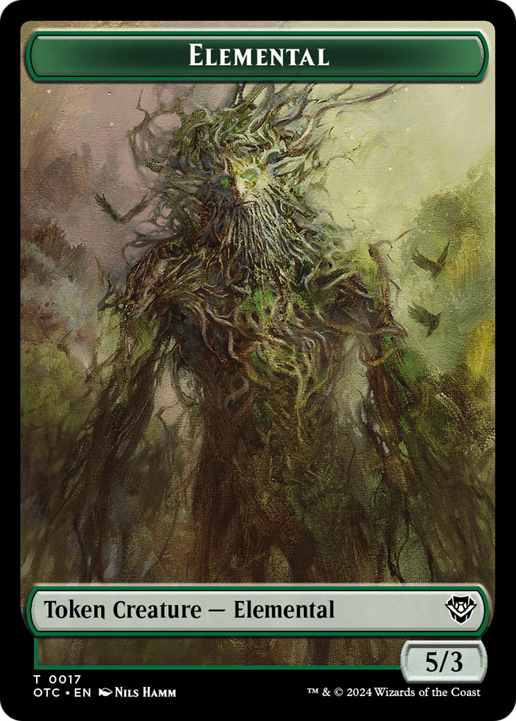 Elemental (TOTC-017) - Outlaws of Thunder Junction Commander Tokens