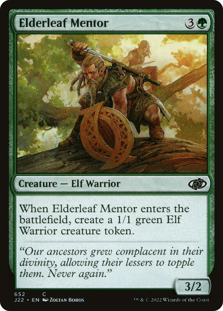 Elderleaf Mentor (J22-652) - Jumpstart 2022