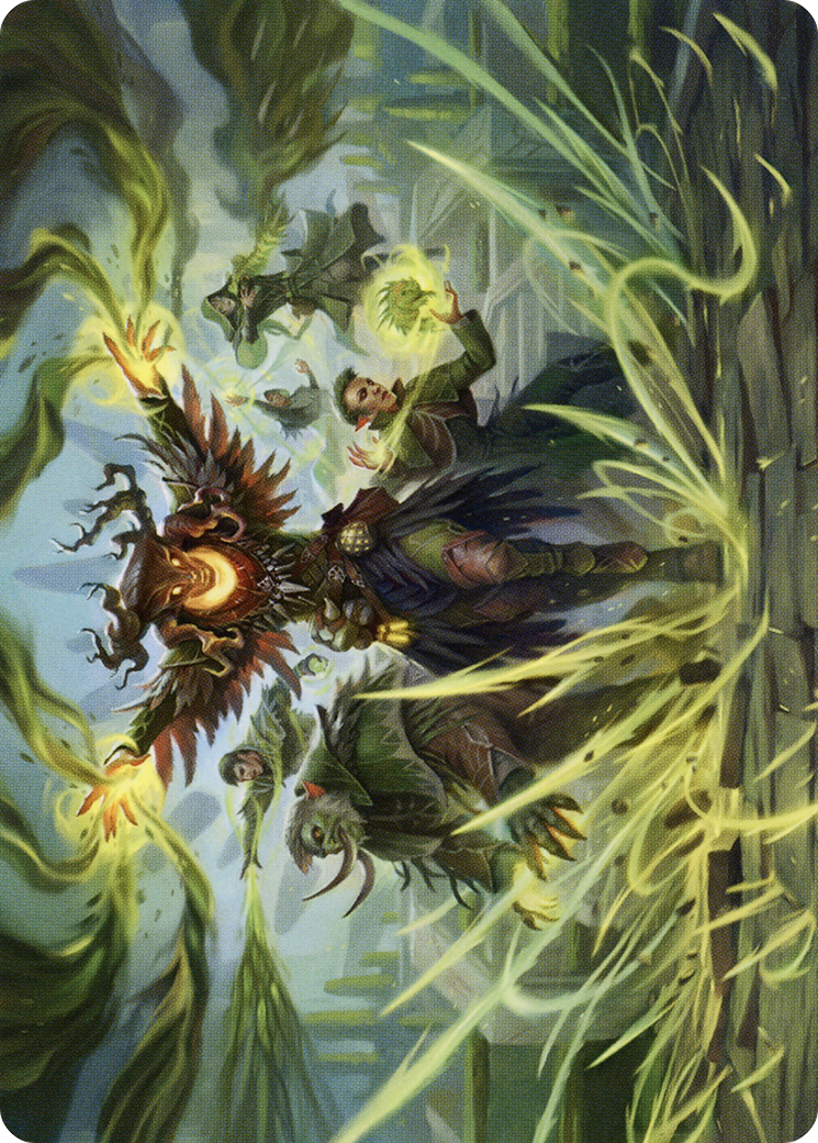 Witherbloom Command // Witherbloom Command (ASTX-045) - Strixhaven Art Series (Borderless)