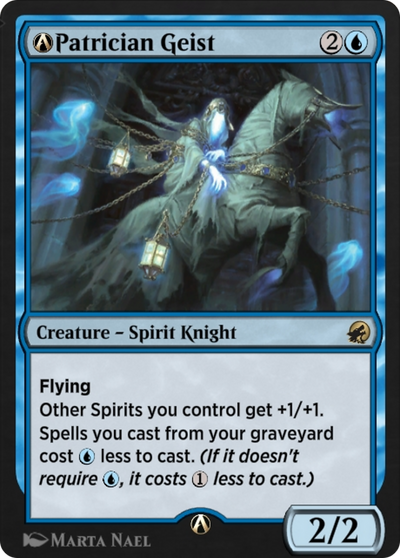 A-Patrician Geist (MID-A-69) - Innistrad: Midnight Hunt