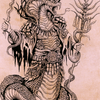 Sivriss, Nightmare Speaker // Sivriss, Nightmare Speaker (ACLB-051) - Battle for Baldur's Gate Art Series (Borderless) Foil