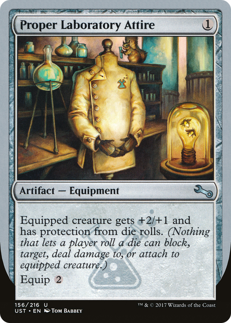 Proper Laboratory Attire (UST-156) - Unstable
