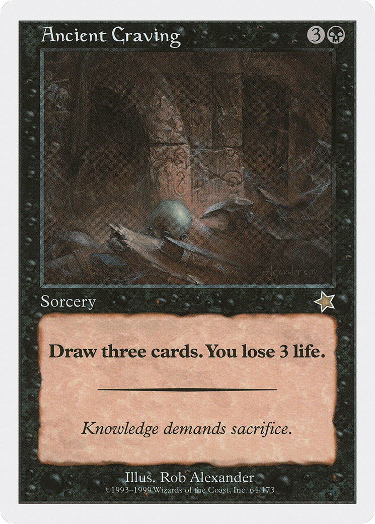 Ancient Craving (S99-064) - Starter 1999