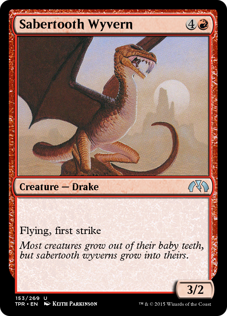 Sabertooth Wyvern (TPR-153) - Tempest Remastered