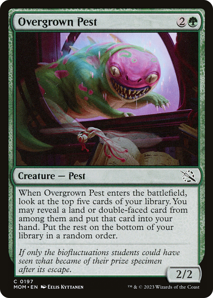 Overgrown Pest (MOM-197) - March of the Machine
