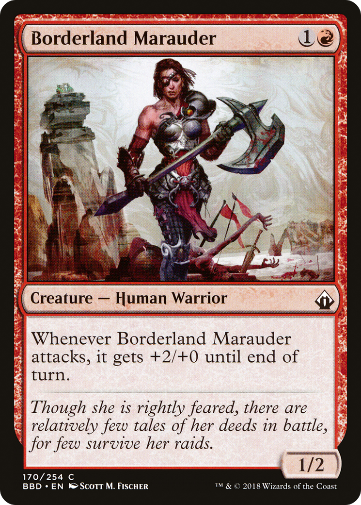 Borderland Marauder (BBD-170) - Battlebond Foil