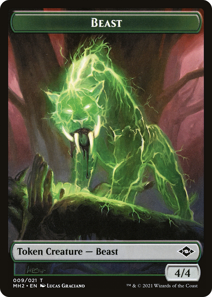 Beast (TMH2-009) - Modern Horizons 2 Tokens