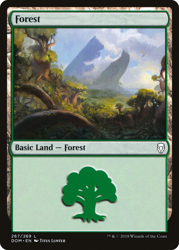 Forest (267) (DOM-267) - Dominaria