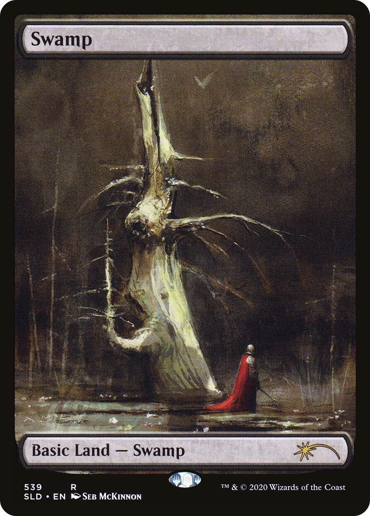 Swamp (539) (Seb Mckinnon) (SLD-539) - Secret Lair Drop Foil