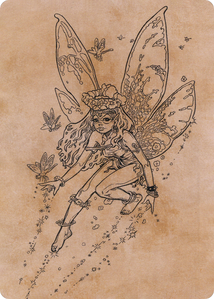 Pixie Guide // Pixie Guide (AAFR-078) - Adventures in the Forgotten Realms Art Series (Borderless) Foil