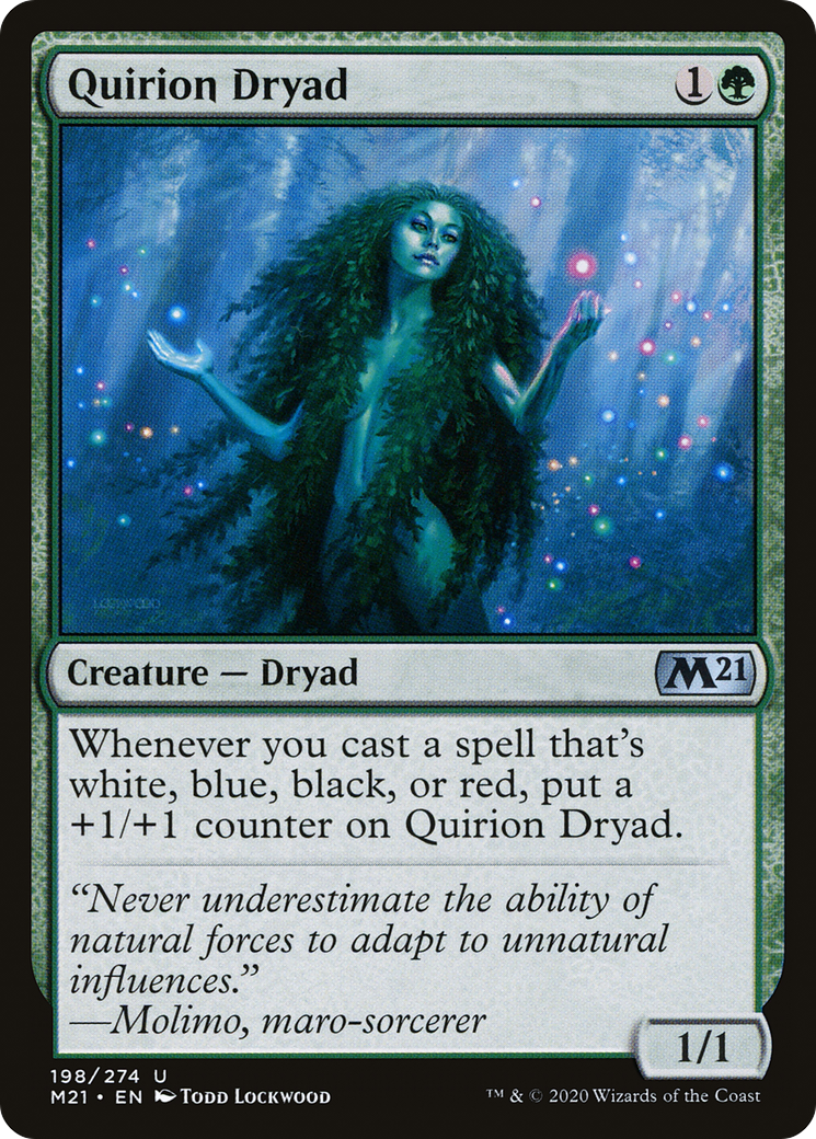 Quirion Dryad (M21-198) - Core Set 2021 Foil