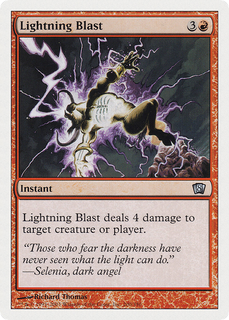 Lightning Blast (8ED-200) - 8th Edition