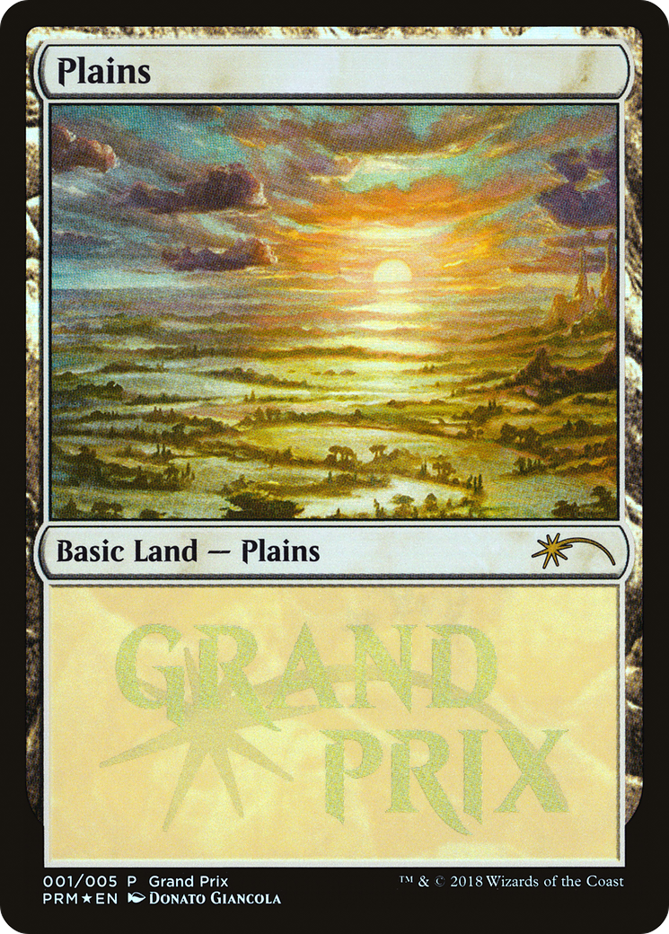 Plains (GPP-001) - Grand Prix Promos Foil