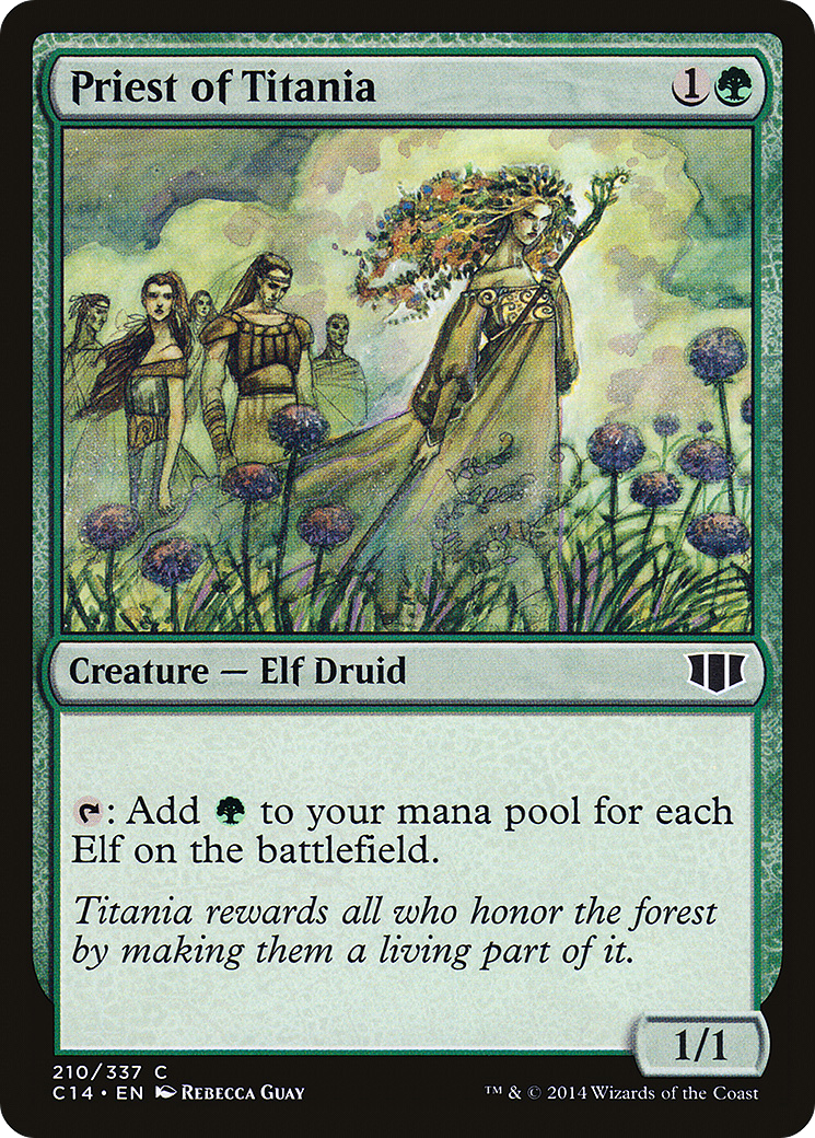 Priest of Titania (C14-210) - Commander 2014