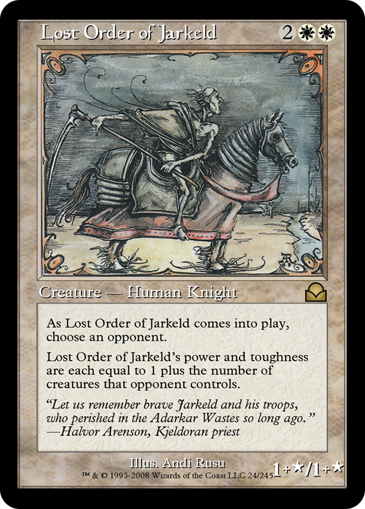Lost Order of Jarkeld (ME2-024) - Masters Edition II