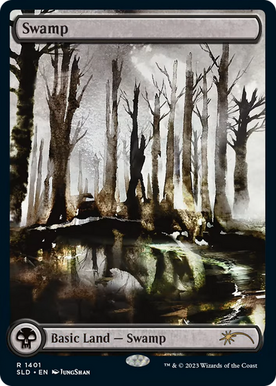 Swamp (1401) (SLD-1401) - Secret Lair Drop Foil