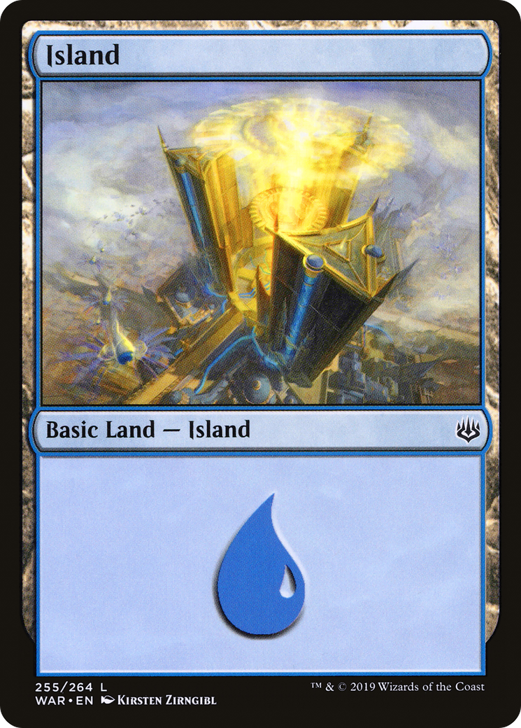 Island (255) (WAR-255) - War of the Spark