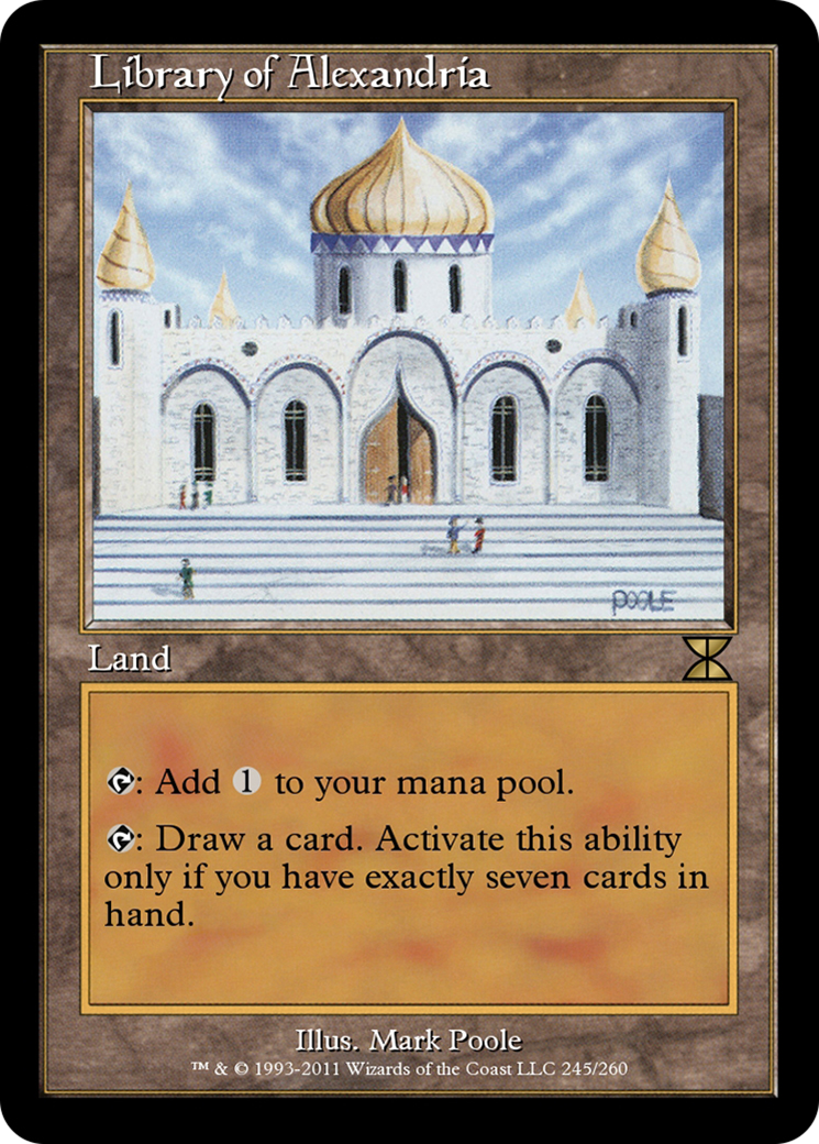 Library of Alexandria (ME4-245) - Masters Edition IV