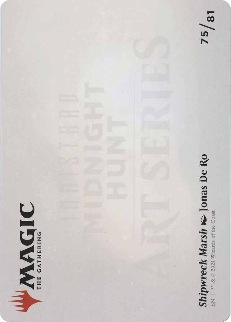 Shipwreck Marsh // Shipwreck Marsh (AMID-075) - Midnight Hunt Art Series (Borderless)