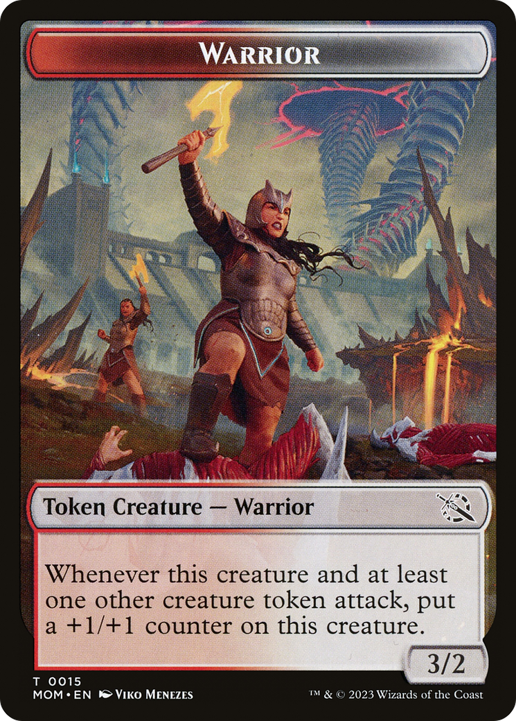 Warrior (TMOM-015) - March of the Machine Tokens Foil