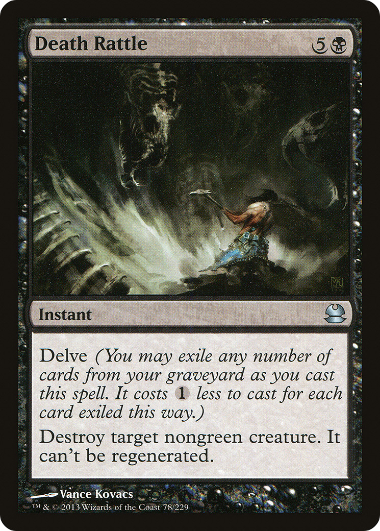 Death Rattle (MMA-078) - Modern Masters Foil