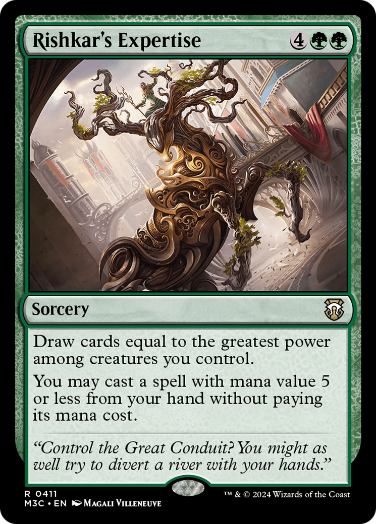 Rishkar's Expertise (M3C-411) - Modern Horizons 3 Commander Foil