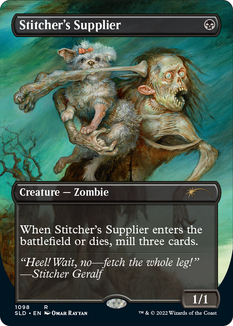 Stitcher's Supplier (Borderless) (SLD-1098) - Secret Lair Drop (Borderless) Foil