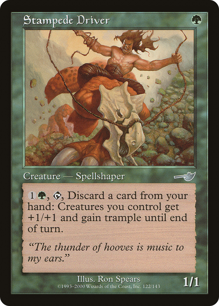 Stampede Driver (NMS-122) - Nemesis Foil