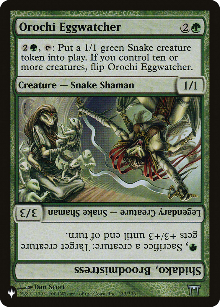 Orochi Eggwatcher // Shidako, Broodmistress (LIST-233/306) - The List