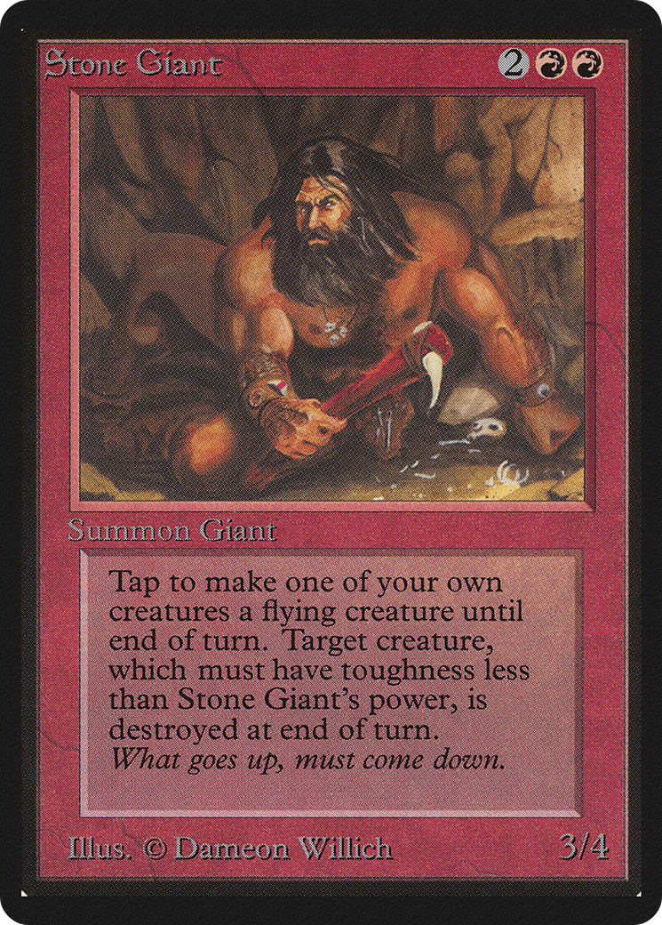 Stone Giant (LEB-) - Limited Edition Beta