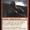Afflicted Deserter (DKA-081) - Dark Ascension: (Double Faced Transform) Foil