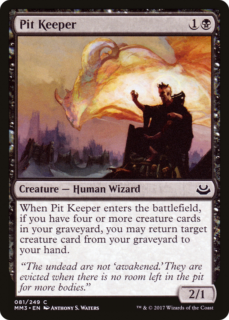 Pit Keeper (MM3-081) - Modern Masters 2017