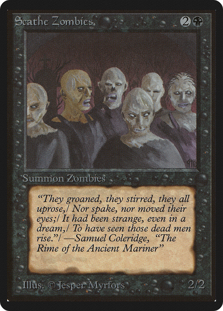 Scathe Zombies (LEB-) - Limited Edition Beta