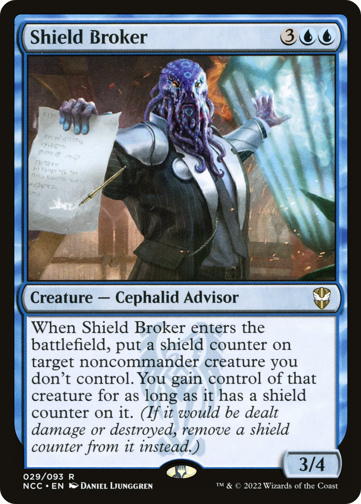 Shield Broker [Streets of New Capenna Commander]