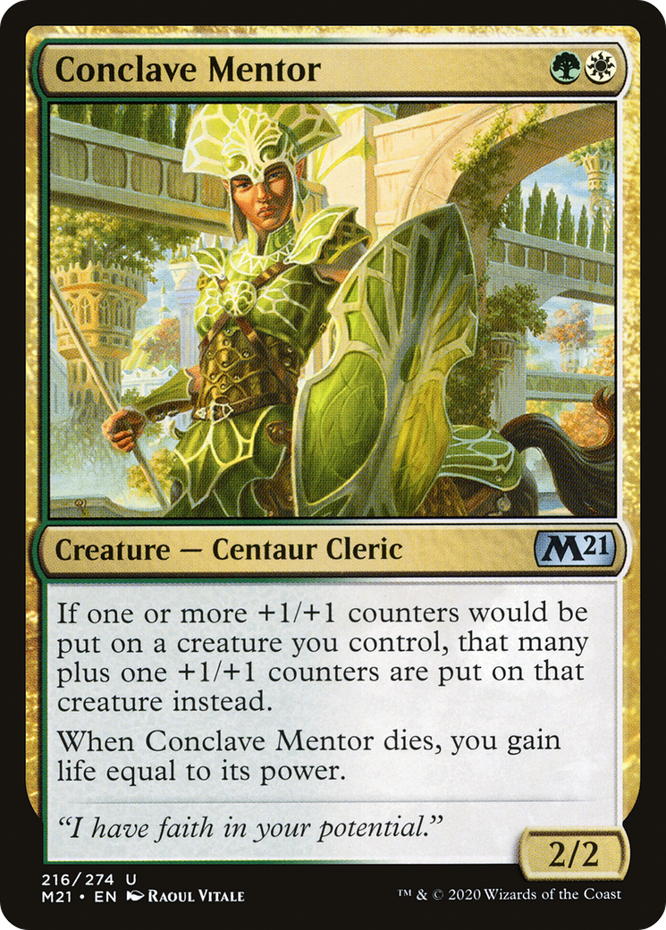 Conclave Mentor (M21-216) - Core Set 2021