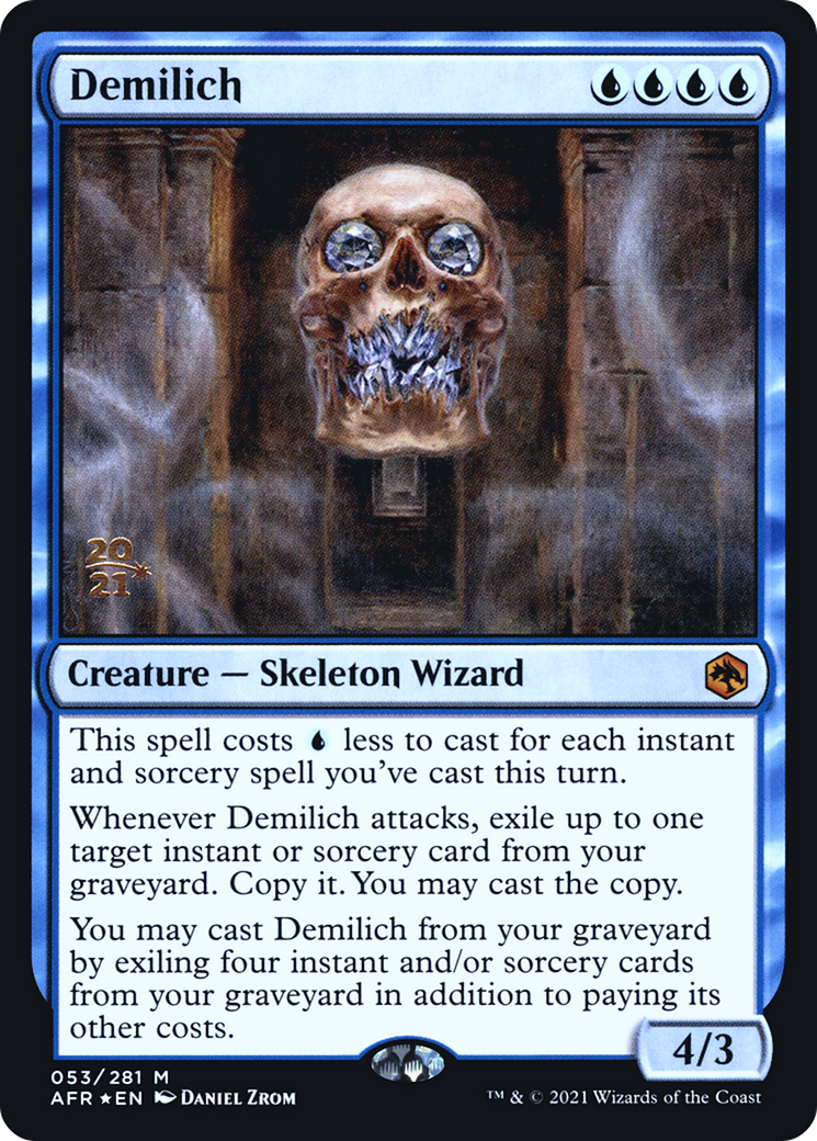 Demilich (PRE-053) - Adventures in the Forgotten Realms Promos Foil